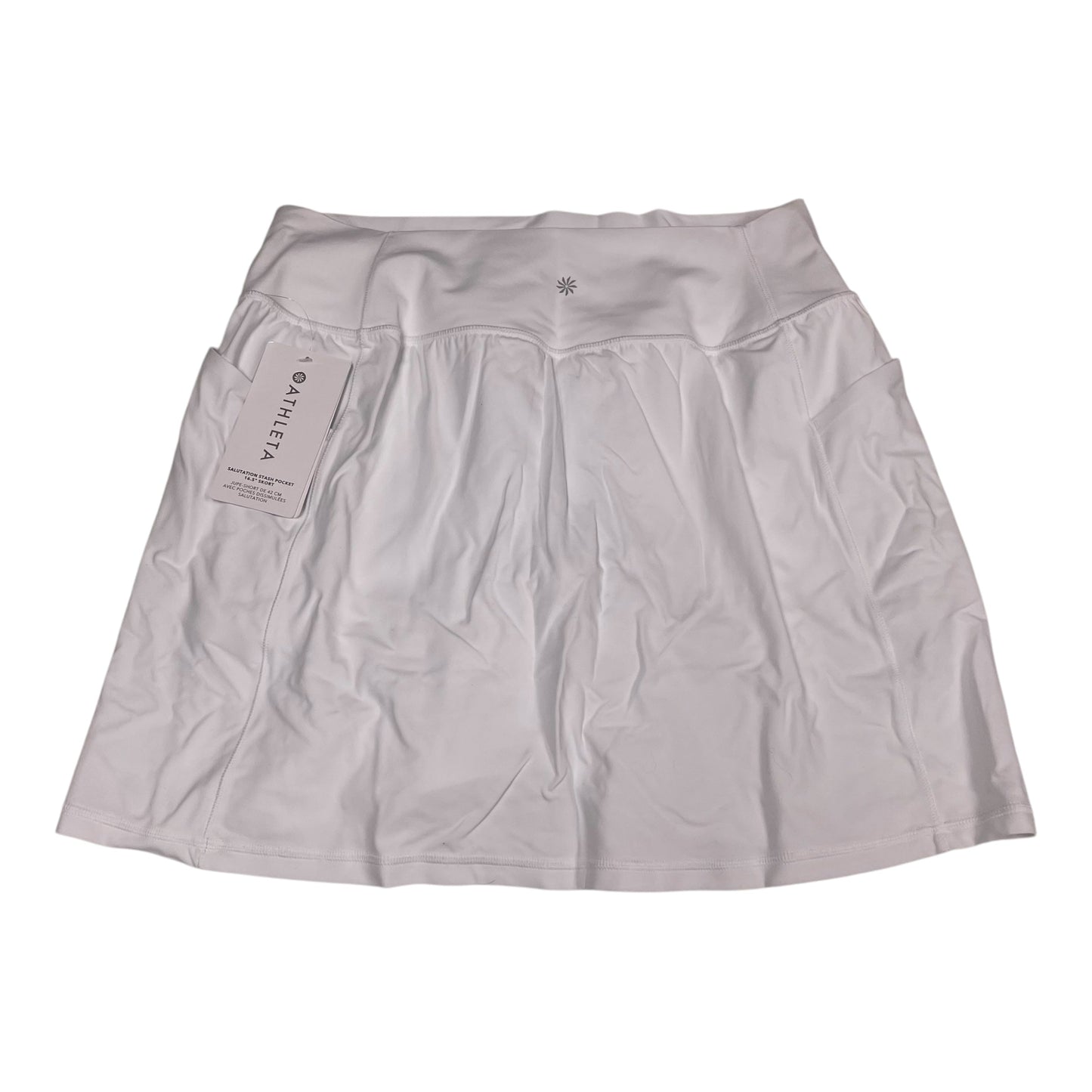 Athletic Skort By Athleta In White, Size: L