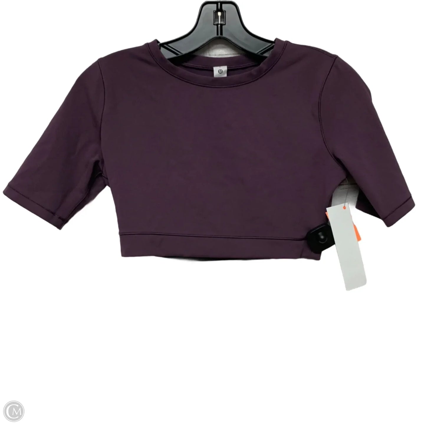 Athletic Top Short Sleeve By Lululemon In Purple, Size: S