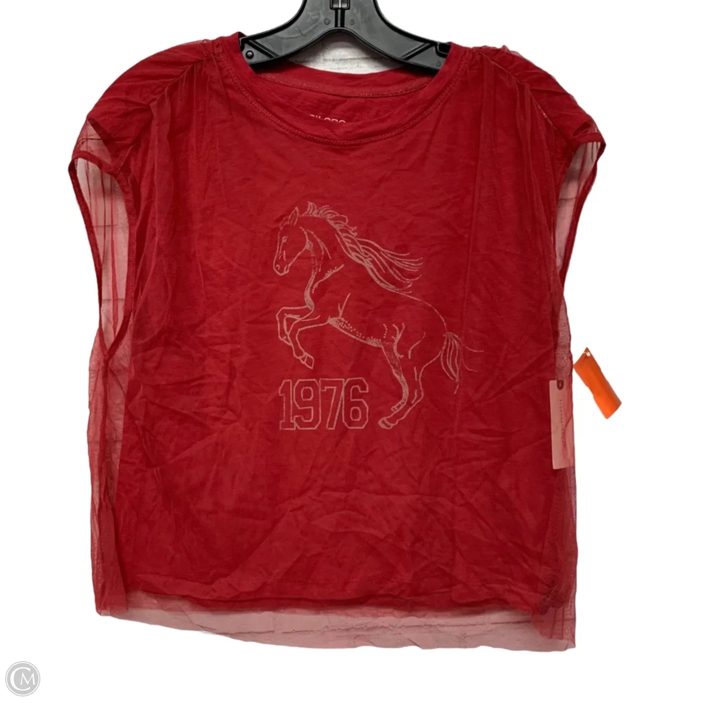 Top Sleeveless By Pilcro In Red, Size: Xs