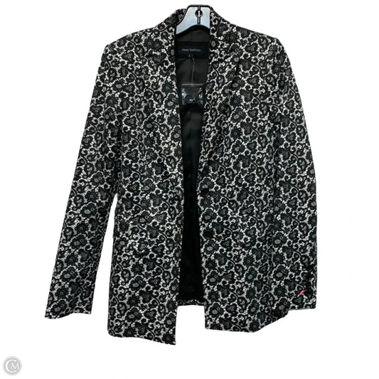 Blazer By pink tartan In Black & White, Size: S