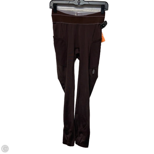 Athletic Leggings By Free People In Brown, Size: Xs