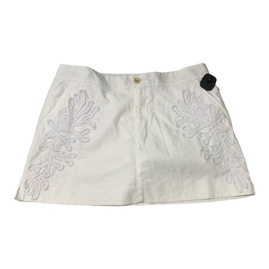 Shorts Designer By Lilly Pulitzer In White, Size: 16