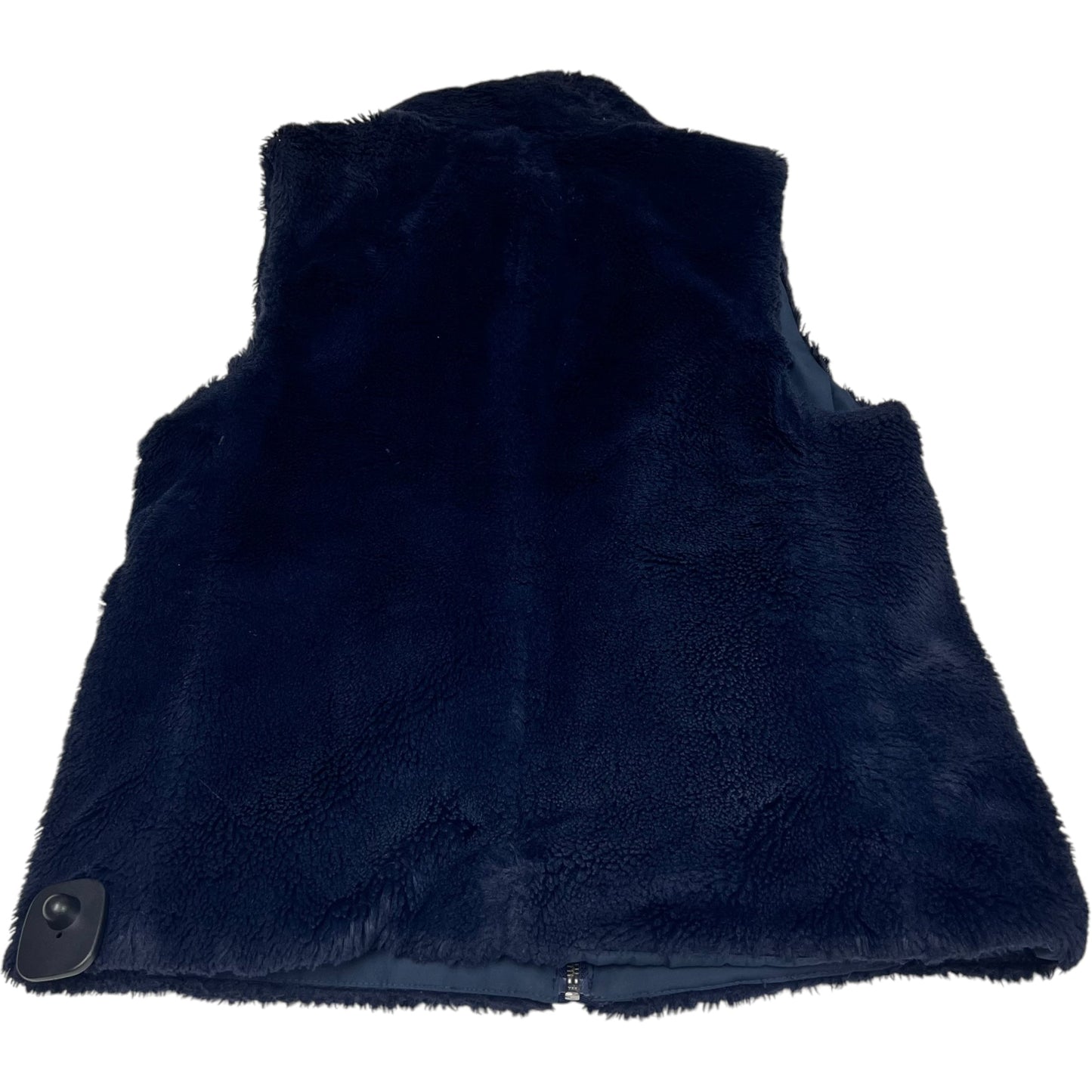 Vest Faux Fur & Sherpa By J. Crew In Navy, Size: S