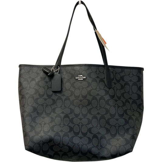 Tote Designer By Coach, Size: Medium