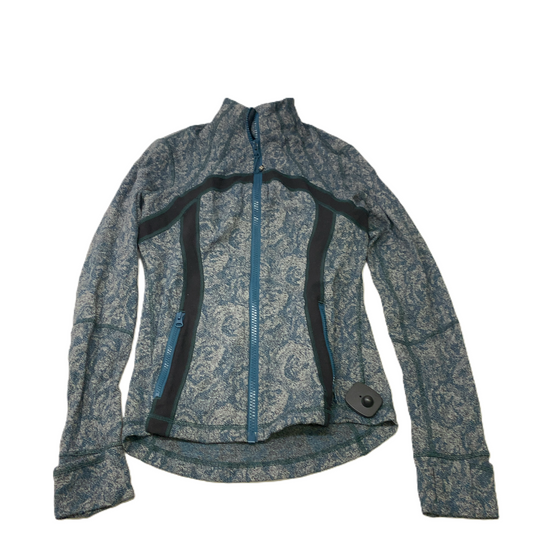 Blue & Grey  Athletic Jacket By Lululemon  Size: M