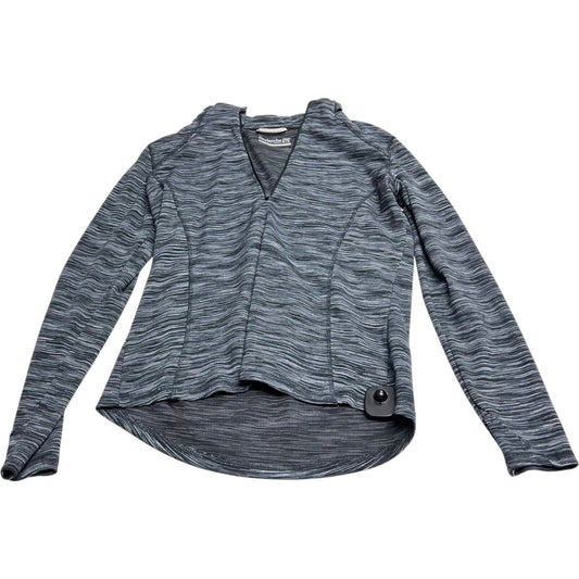 Athletic Top Long Sleeve Collar By Avalanche In Grey, Size: Xl