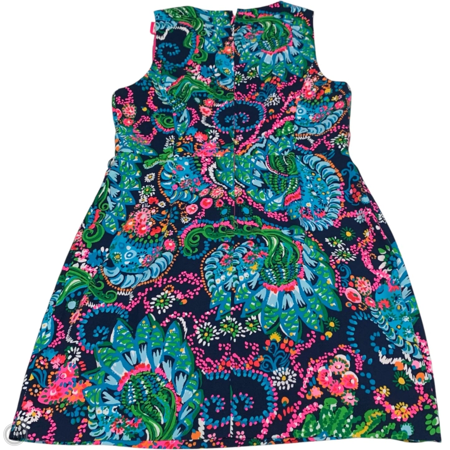 Dress Designer By Lilly Pulitzer In Blue & Pink, Size: L