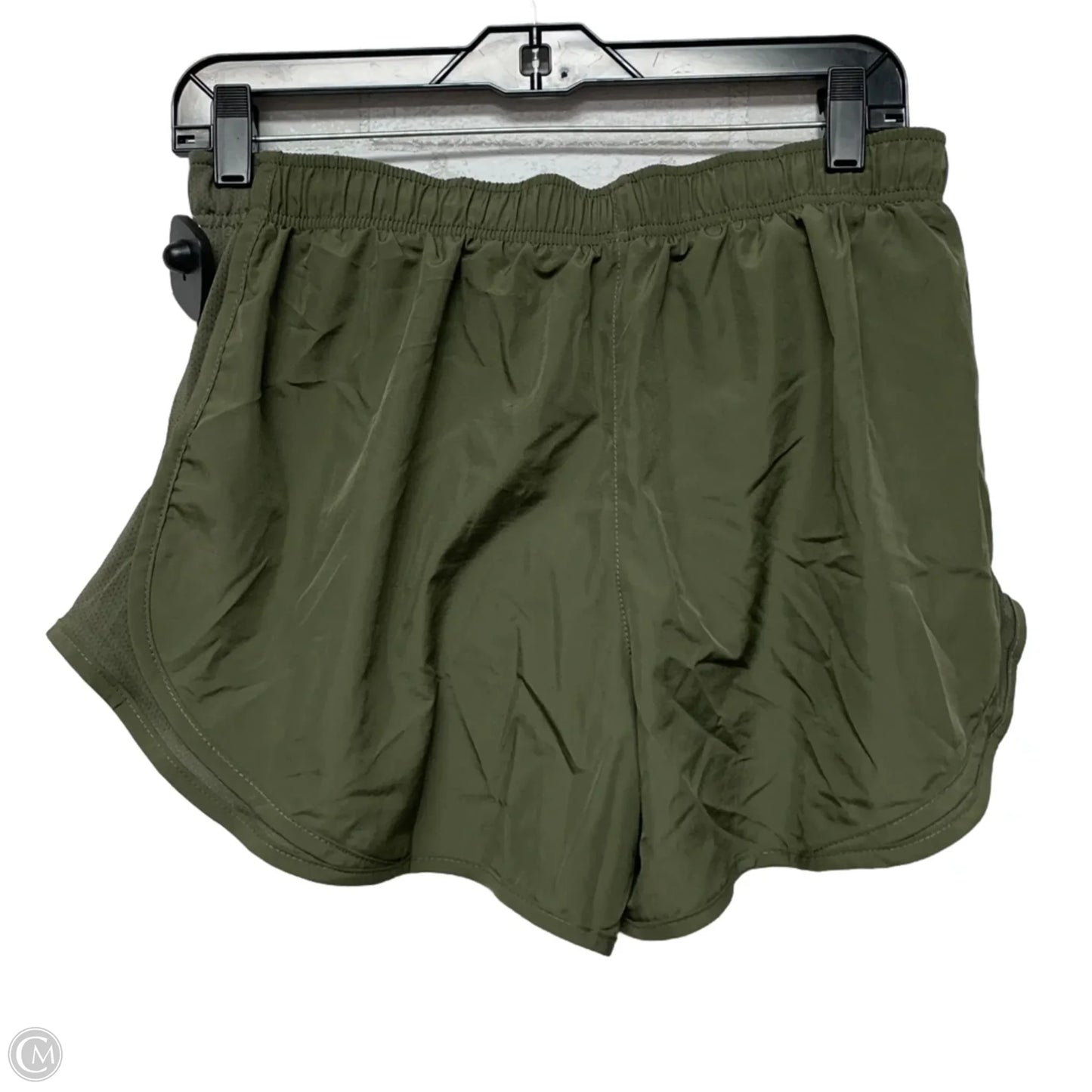 Athletic Shorts By Nike Apparel In Green, Size: L