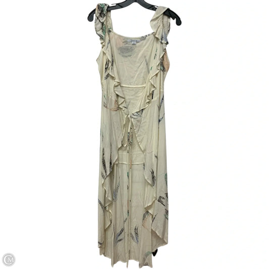 Dress Casual Midi By Oneill In Cream, Size: S