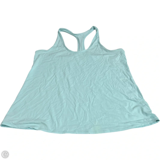 Top Sleeveless Designer By Lilly Pulitzer In Blue, Size: Xl