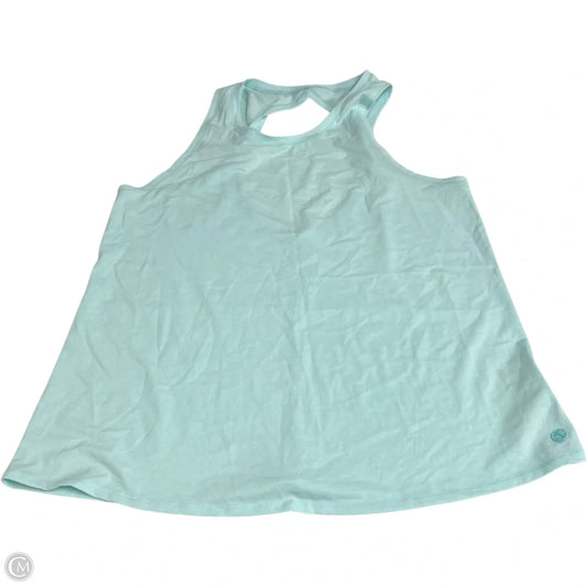 Top Sleeveless Designer By Lilly Pulitzer In Blue, Size: Xl