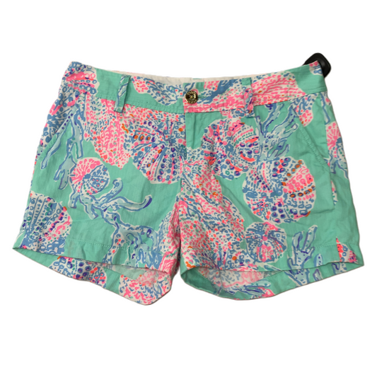 Blue & Pink  Shorts Designer By Lilly Pulitzer  Size: 4