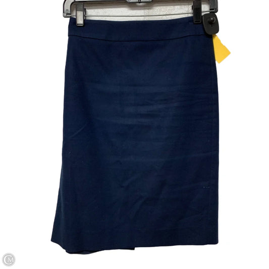 Skirt Mini & Short By J. Crew In Navy, Size: Xs