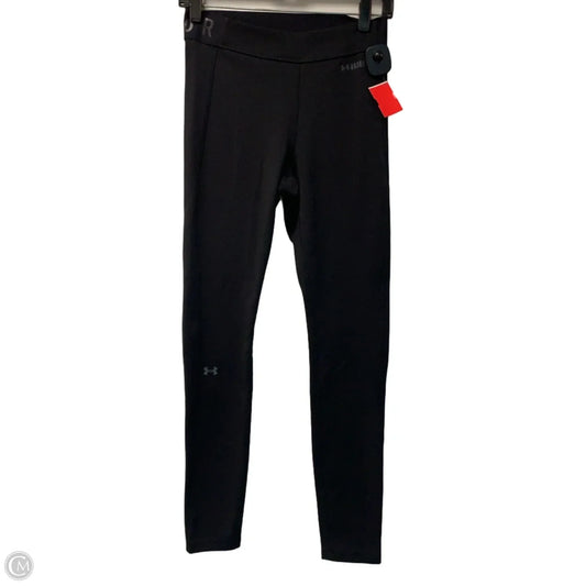 Athletic Leggings By Under Armour In Black, Size: S