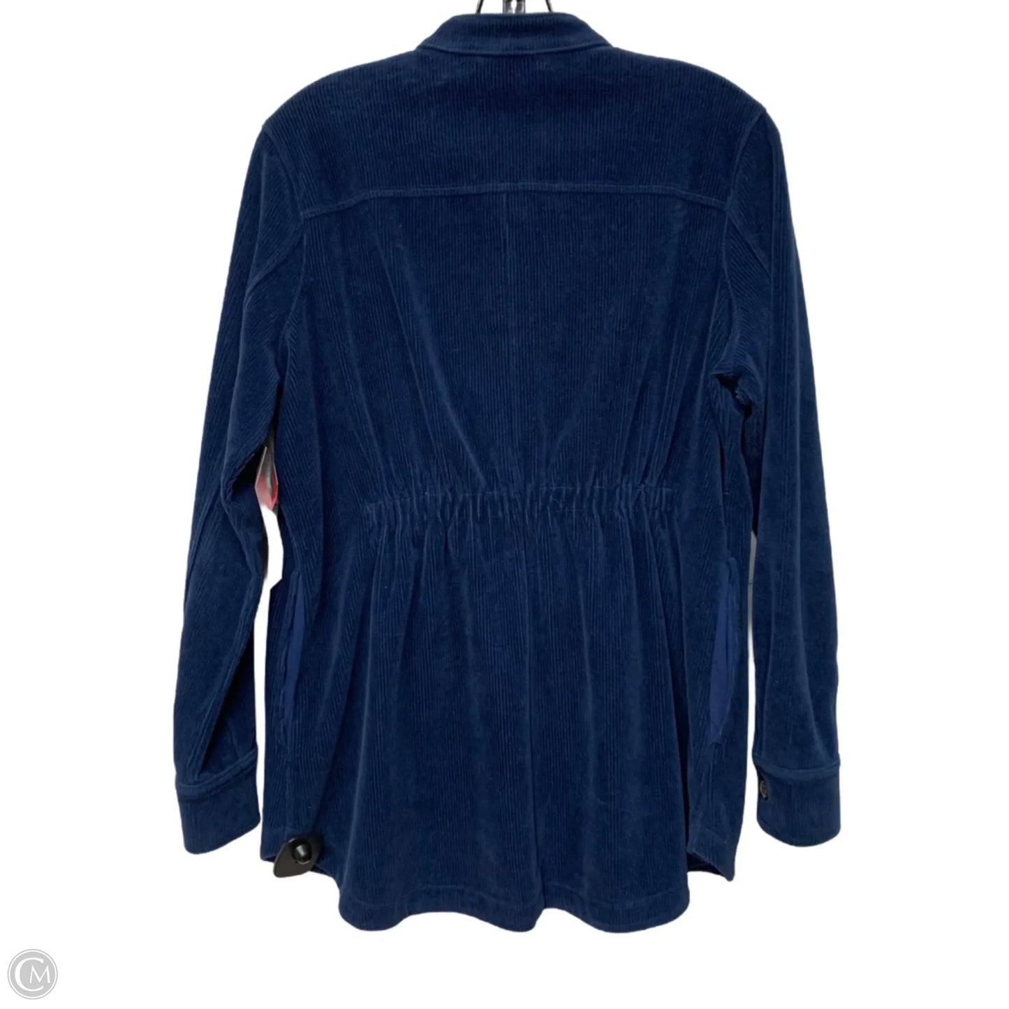 Jacket Shirt By Lands End In Blue, Size: Mp