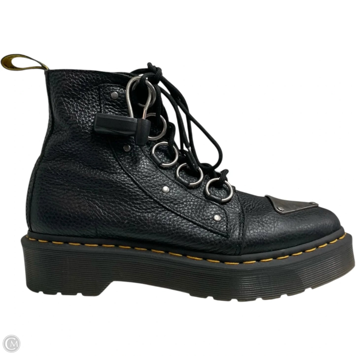 Boots Combat By Dr Martens In Black, Size: 8