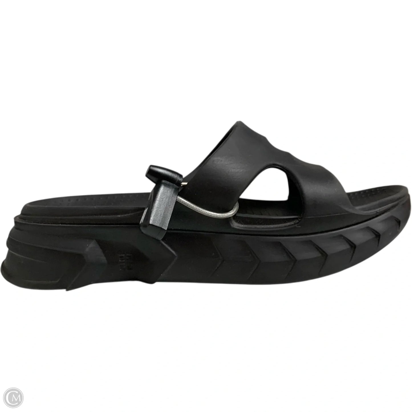 Sandals Luxury Designer By Givenchy In Black, Size: 9