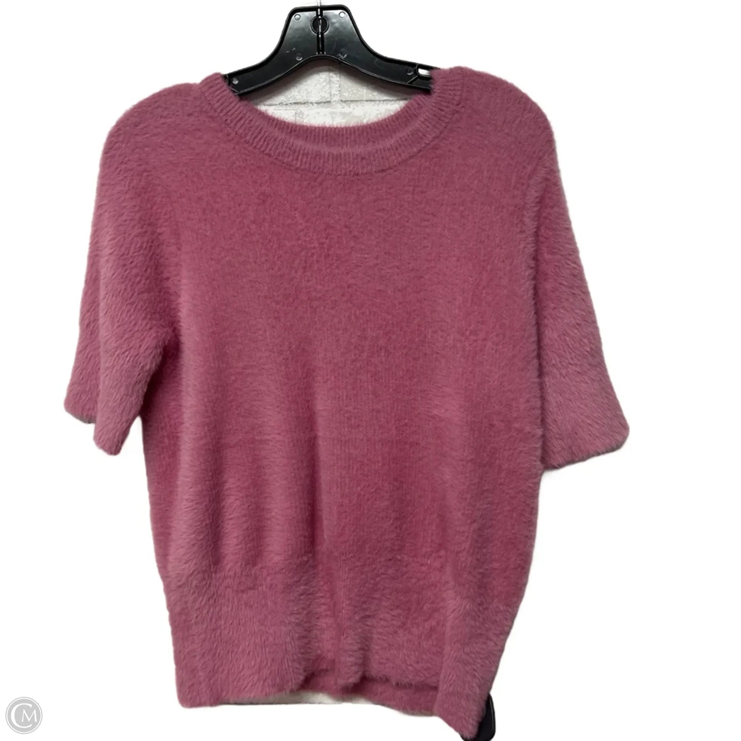 Sweater Short Sleeve By Bailey 44 In Pink, Size: M