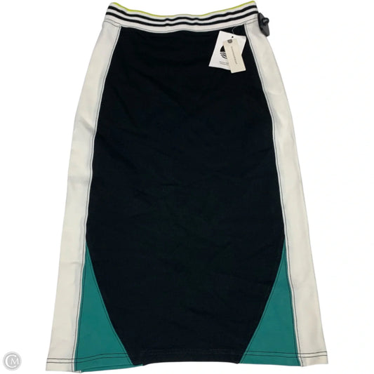 Skirt Midi By Daily Practice By Anthropologie In Black & White, Size: Xxs