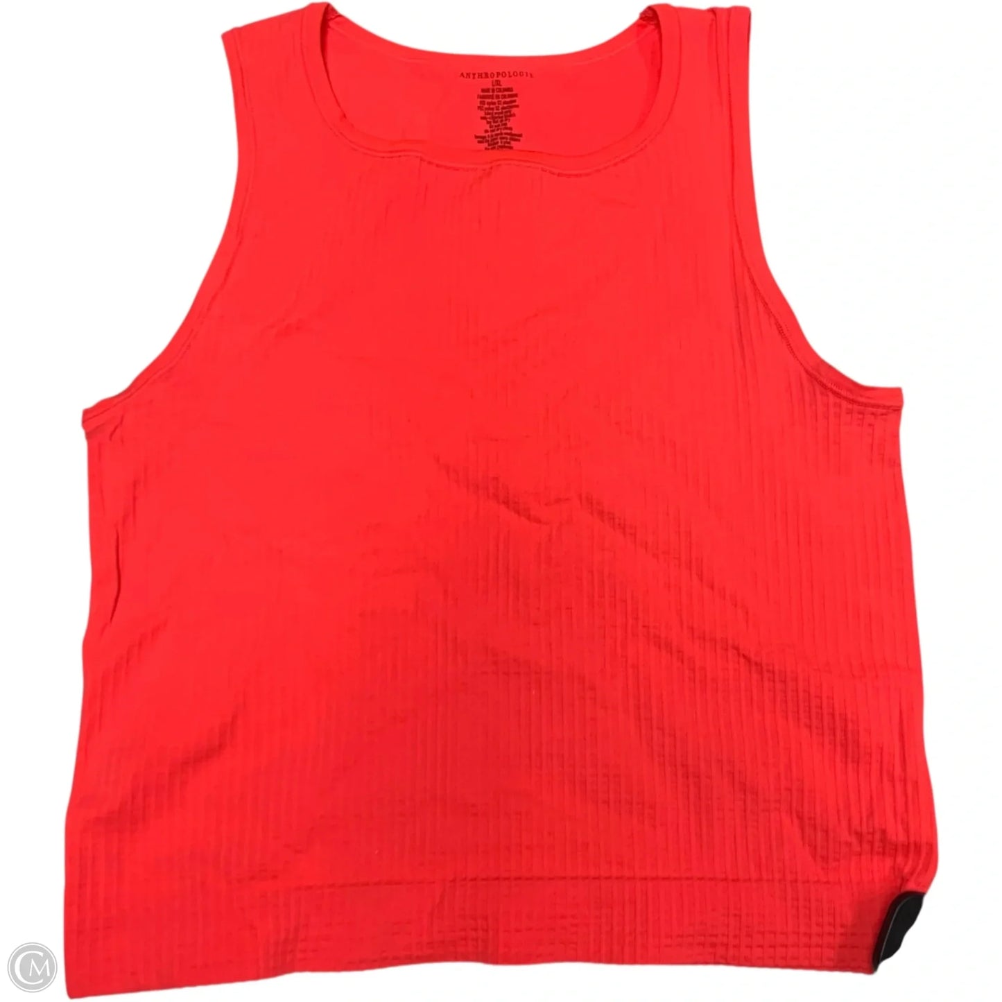 Athletic Tank Top By Anthropologie In Orange, Size: L