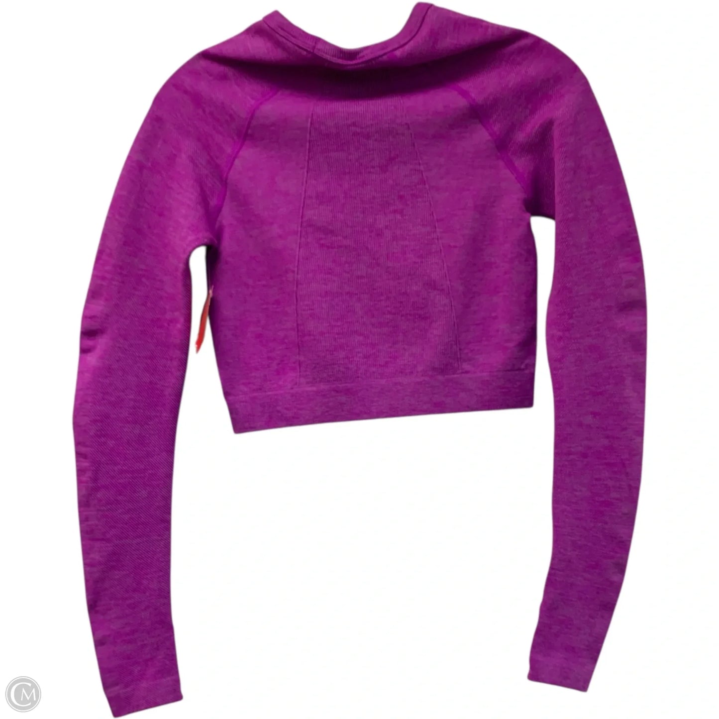 Athletic Top Long Sleeve Crewneck By Fabletics In Purple, Size: S