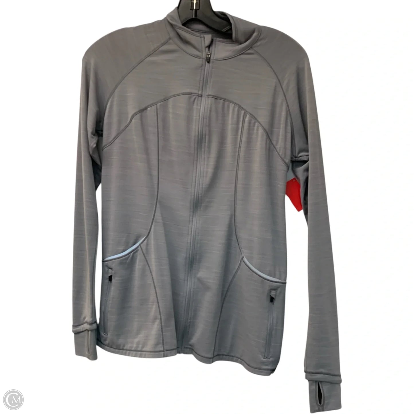 Athletic Jacket By Coolibar In Grey, Size: Xs