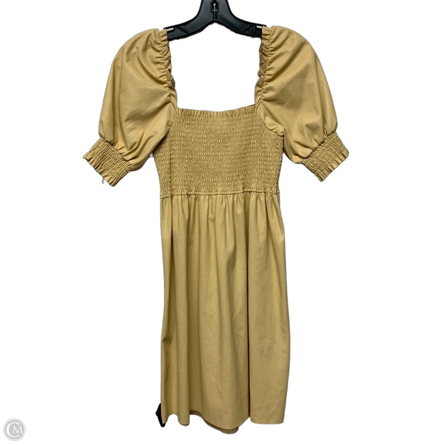 Dress Designer By 7 For All Mankind In Yellow, Size: Xs