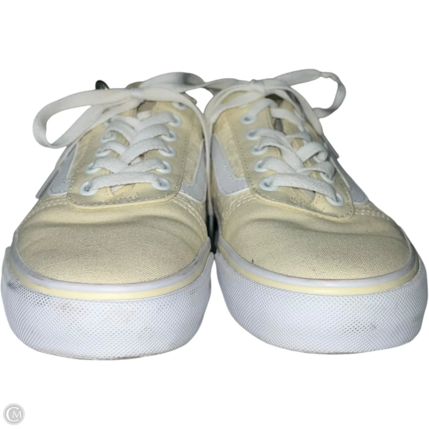 Shoes Sneakers By Vans In Yellow, Size: 7