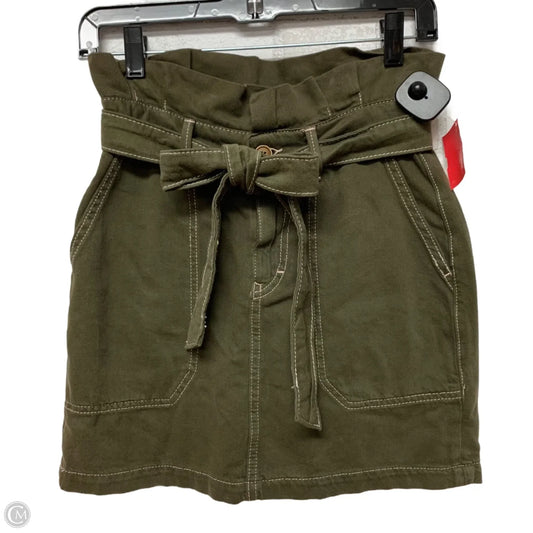 Skirt Mini & Short By Free People In Grey, Size: Xs