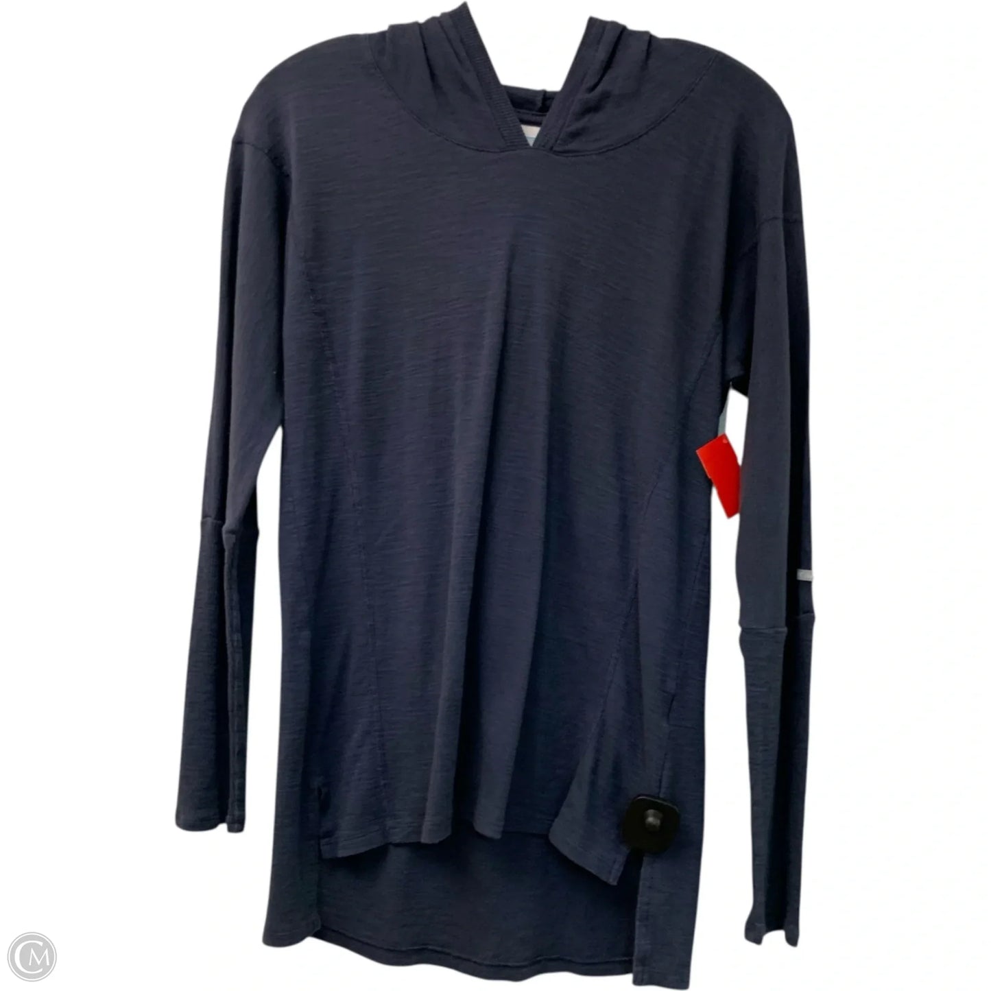 Athletic Top Long Sleeve Hoodie By Columbia In Blue, Size: S