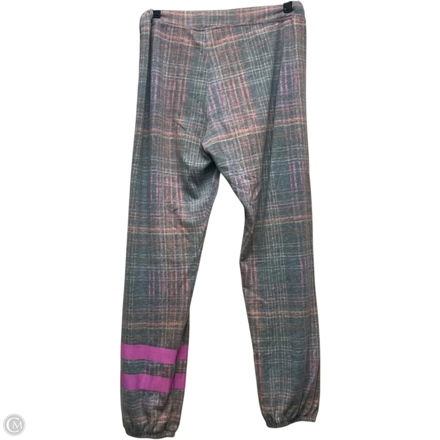 Pants Lounge By Sundry In Grey & Pink, Size: S