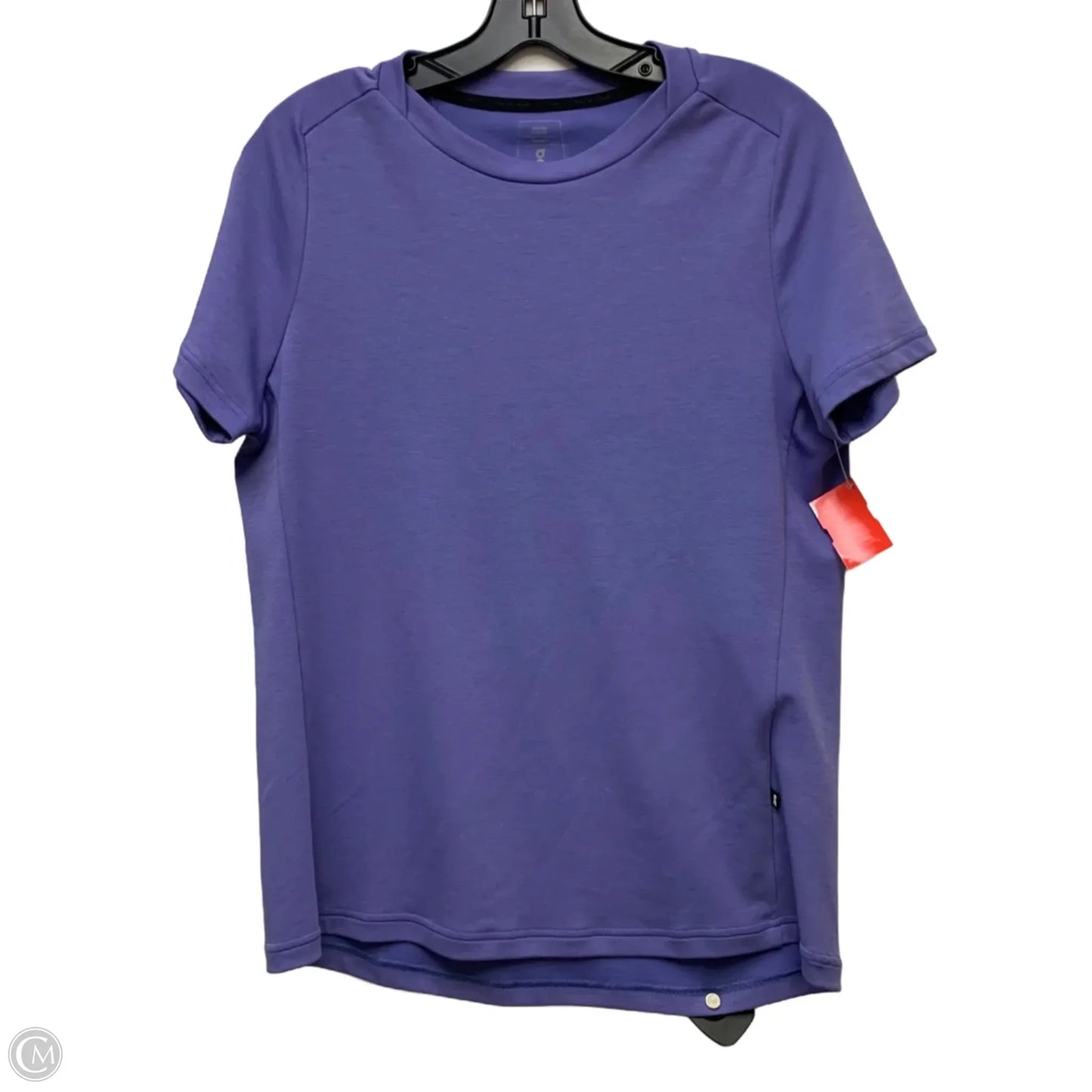 Athletic Top Short Sleeve By On Cloud In Purple, Size: S