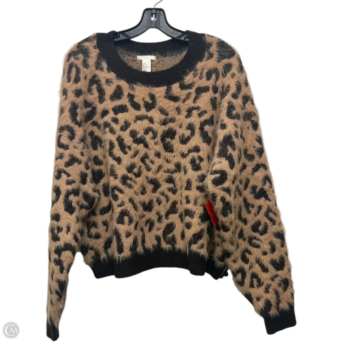Sweater By H&m In Animal Print, Size: M