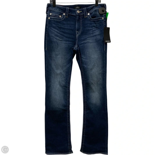 Jeans Boot Cut By True Religion In Blue Denim, Size: 12