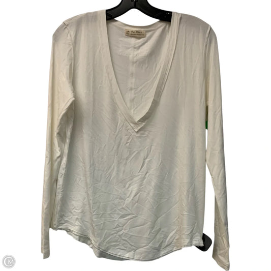 Top Long Sleeve By We The Free In White, Size: S