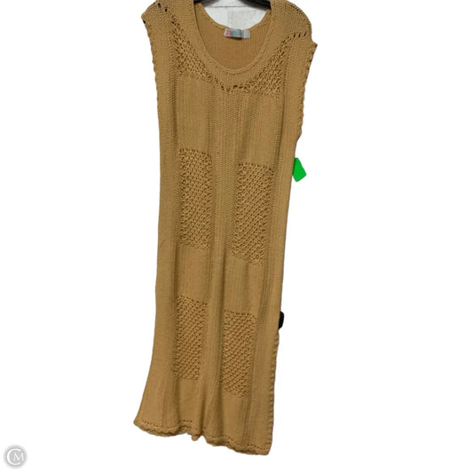 Dress Casual Maxi By Free People In Tan, Size: Xs