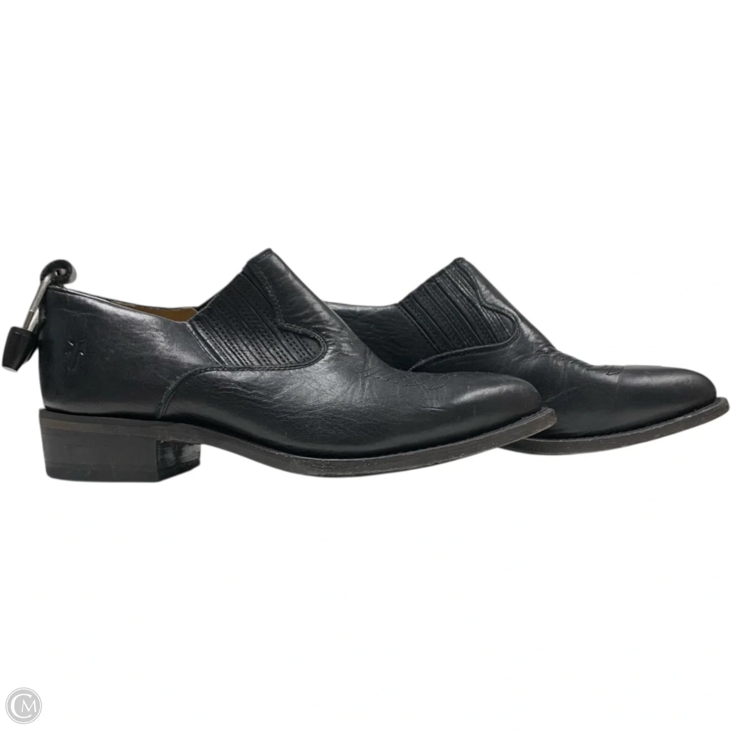 Boots Designer By Frye In Black, Size: 7