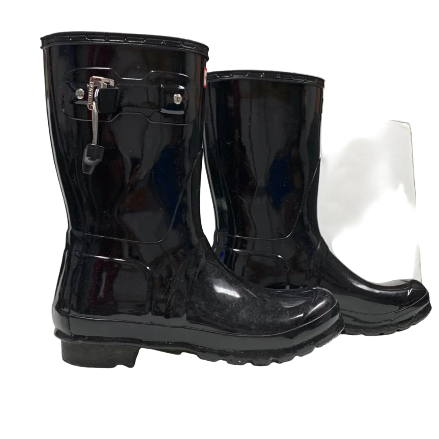 Boots Rain By Hunter In Black, Size: 9