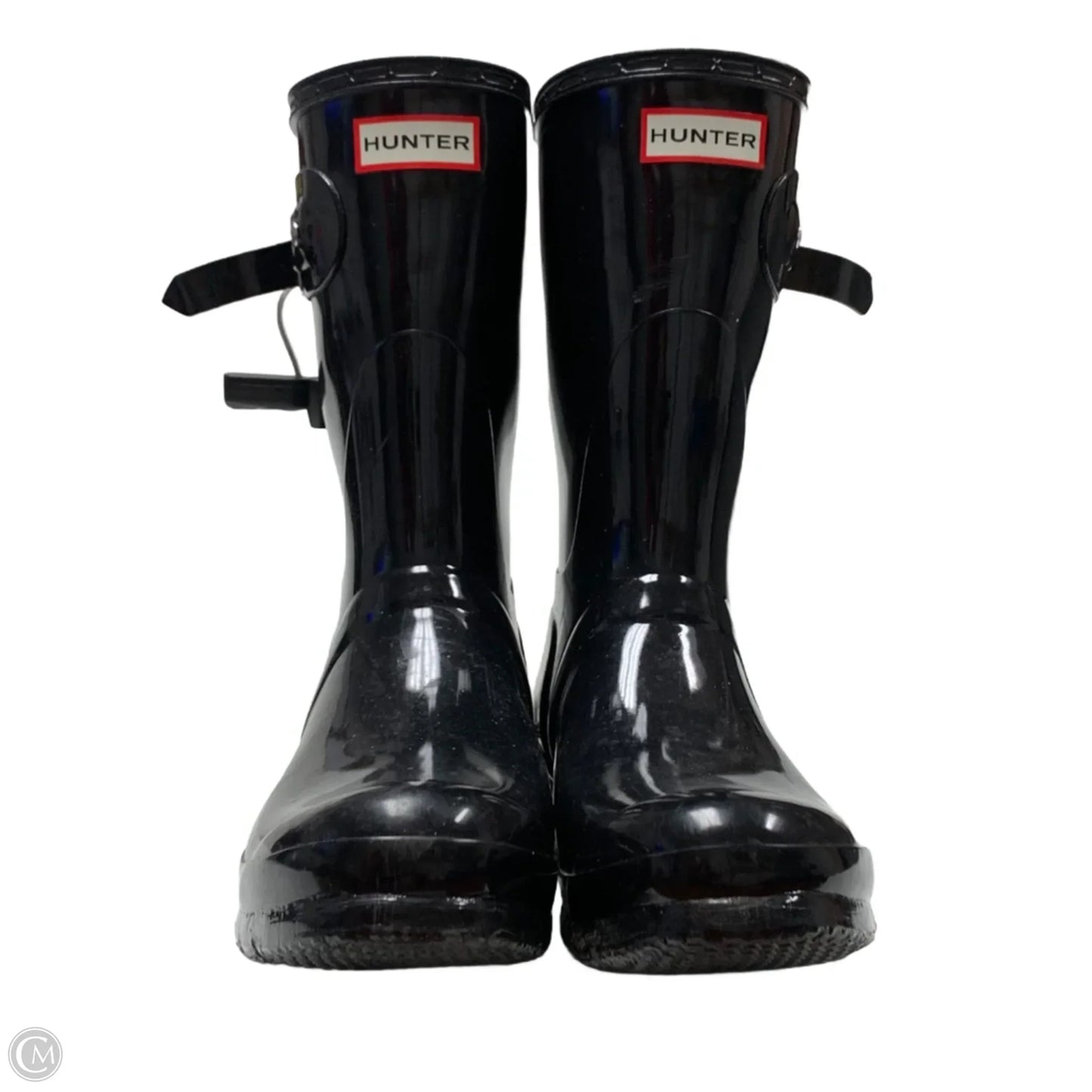 Boots Rain By Hunter In Black, Size: 9