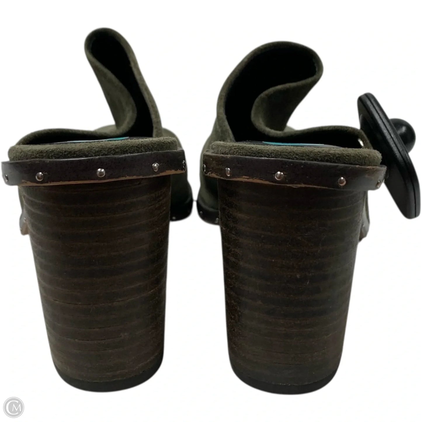 Shoes Designer By Rebecca Minkoff In Green, Size: 7.5