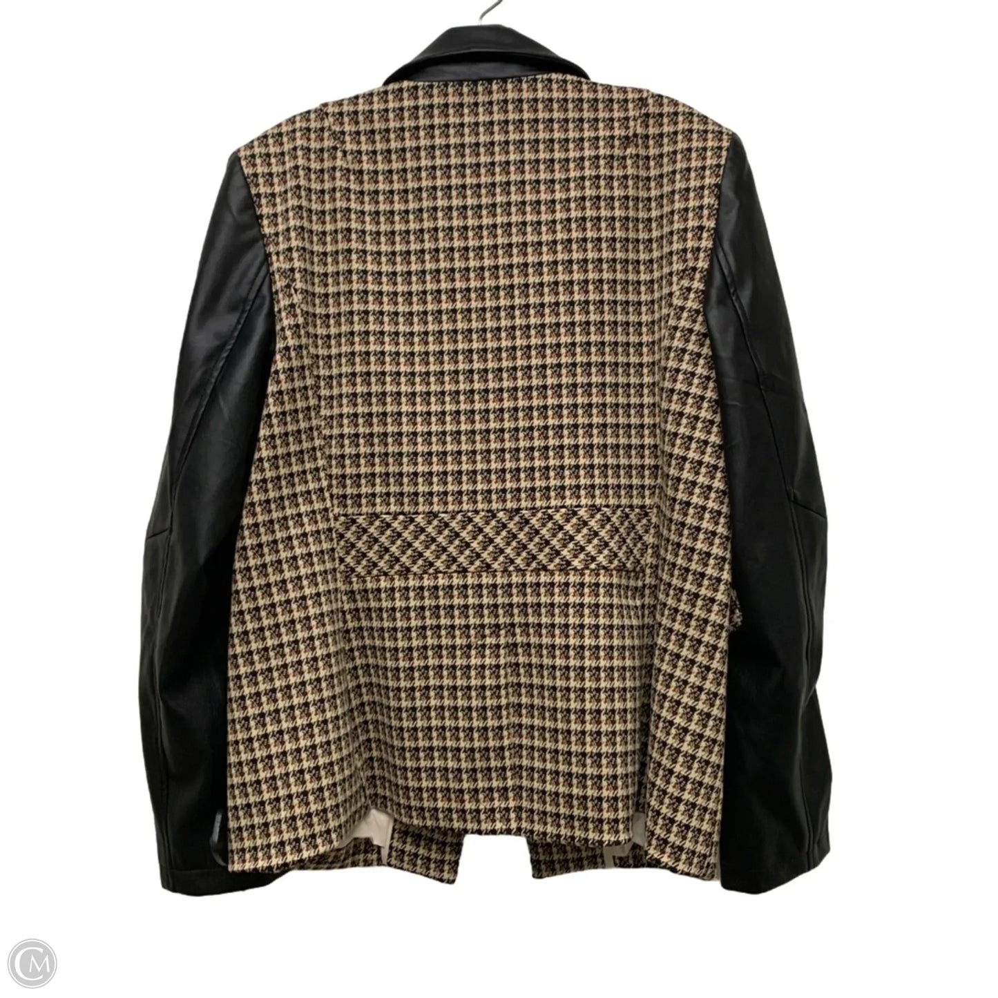 Jacket Other By Anthropologie In Black & Brown, Size: L