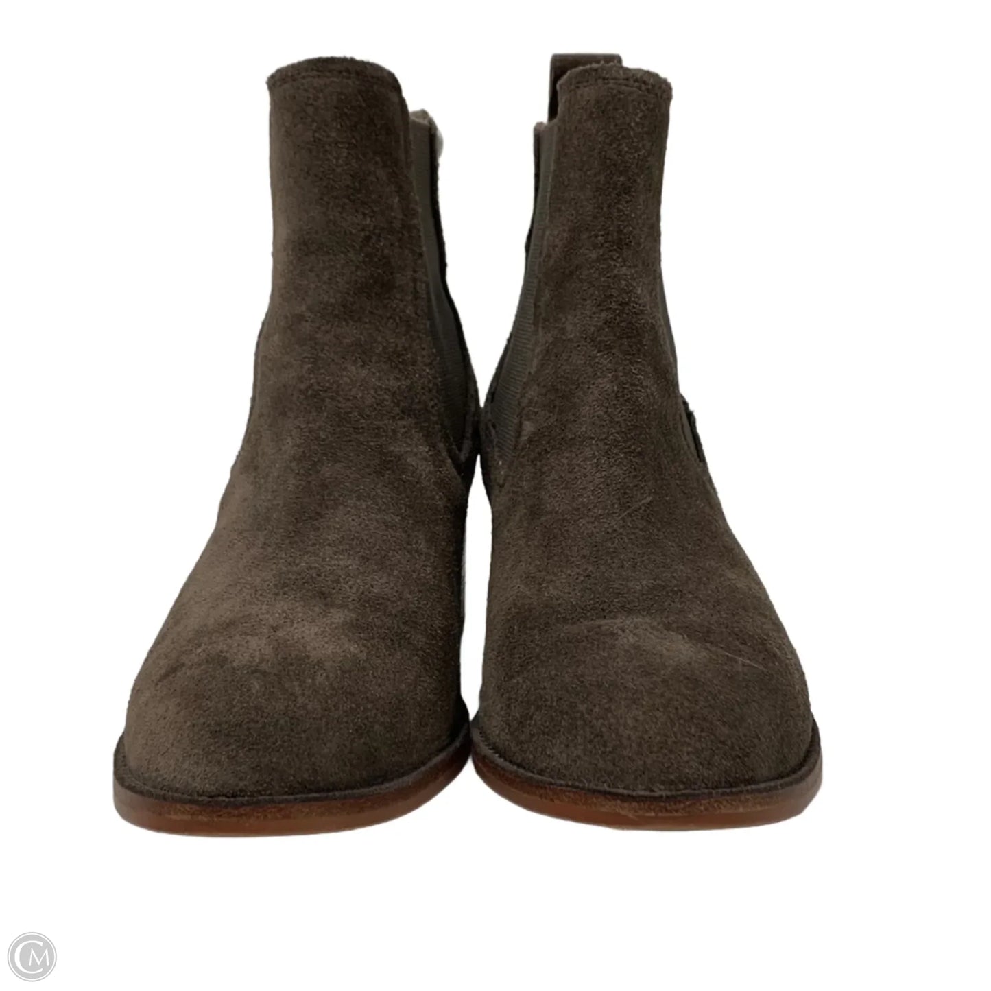 Boots Designer By Ugg In Taupe, Size: 9.5