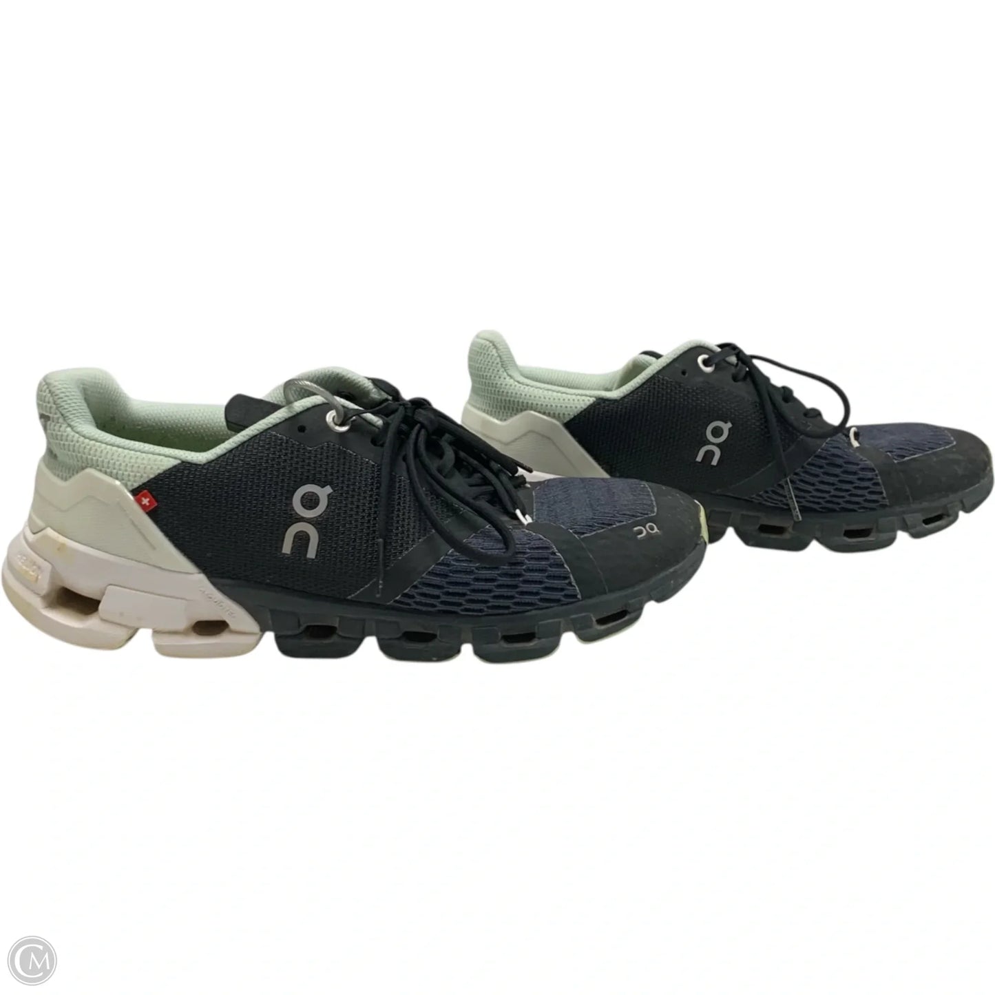 Shoes Athletic By On Cloud In Black & Blue, Size: 7.5