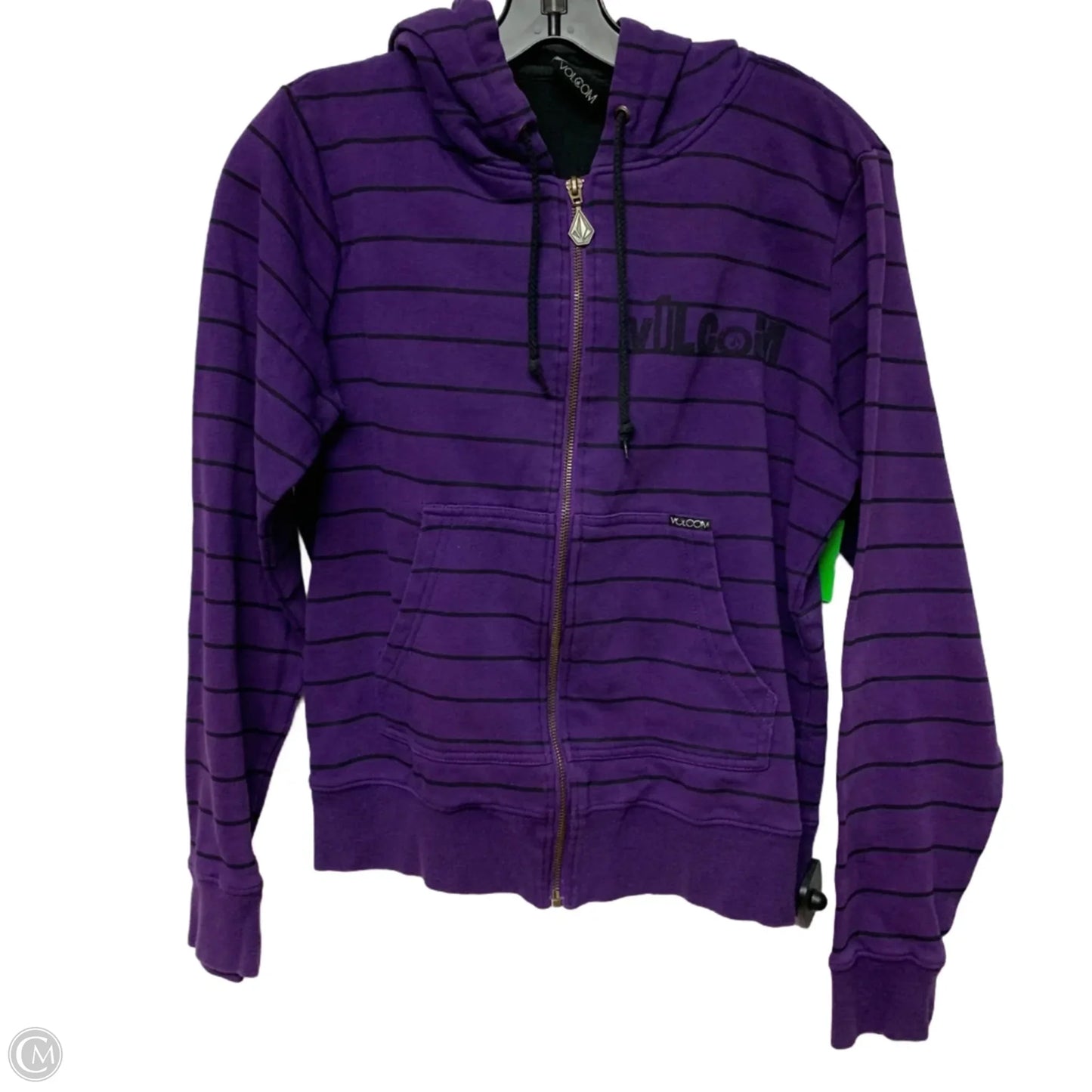 Jacket Other By Volcom In Black & Purple, Size: M