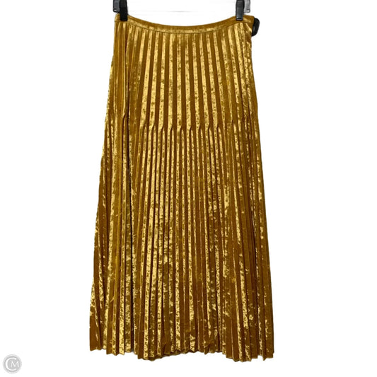 Skirt Designer By Halston In Yellow, Size: M