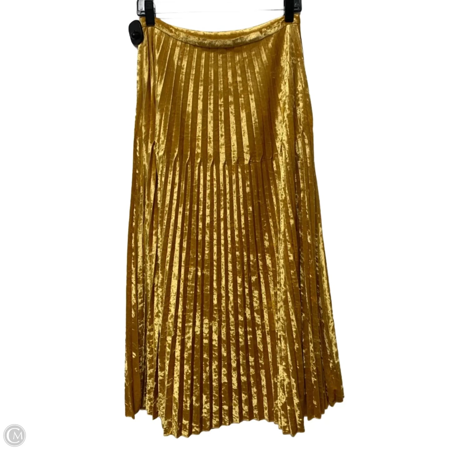 Skirt Designer By Halston In Yellow, Size: M