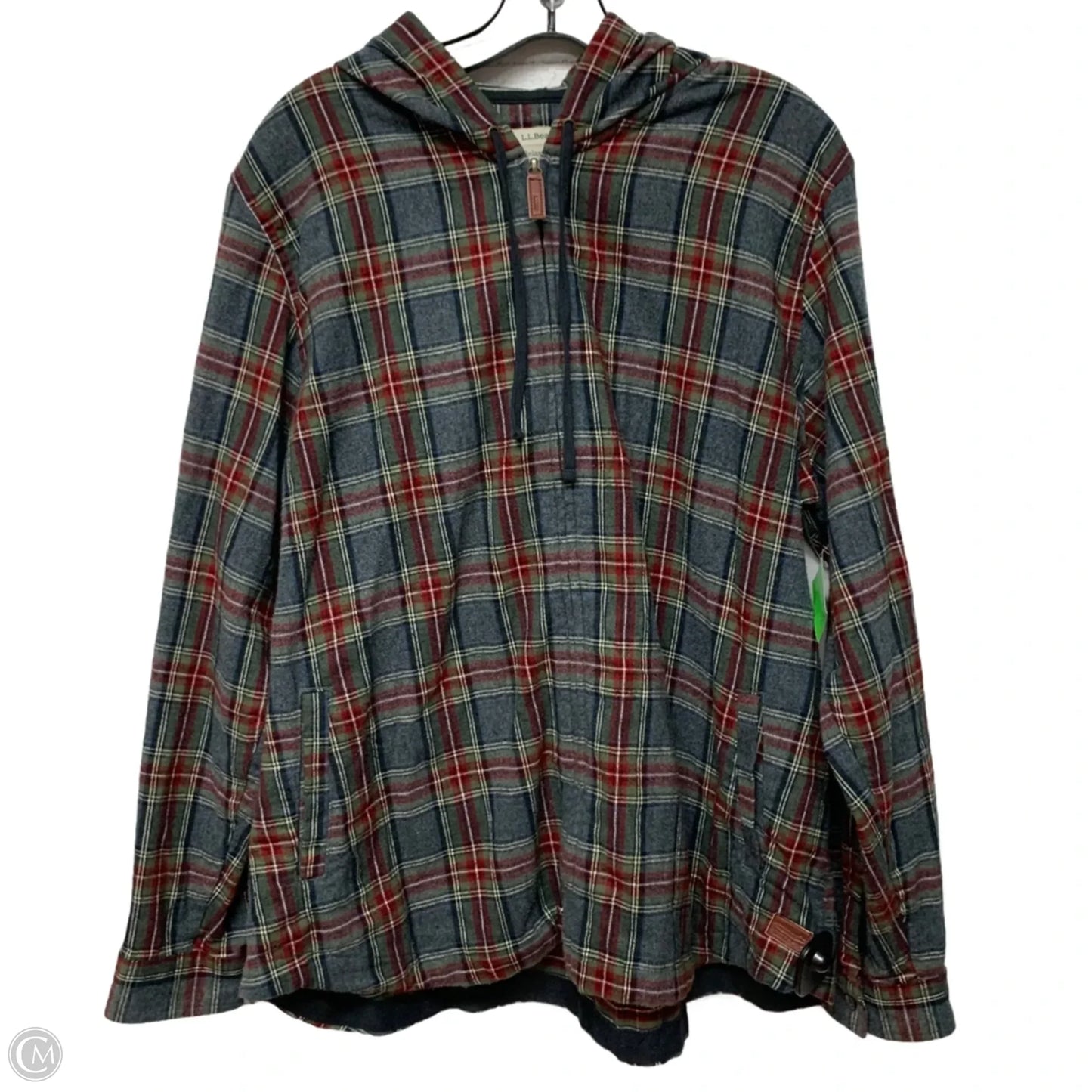 Jacket Other By L.l. Bean In Plaid Pattern, Size: Xl