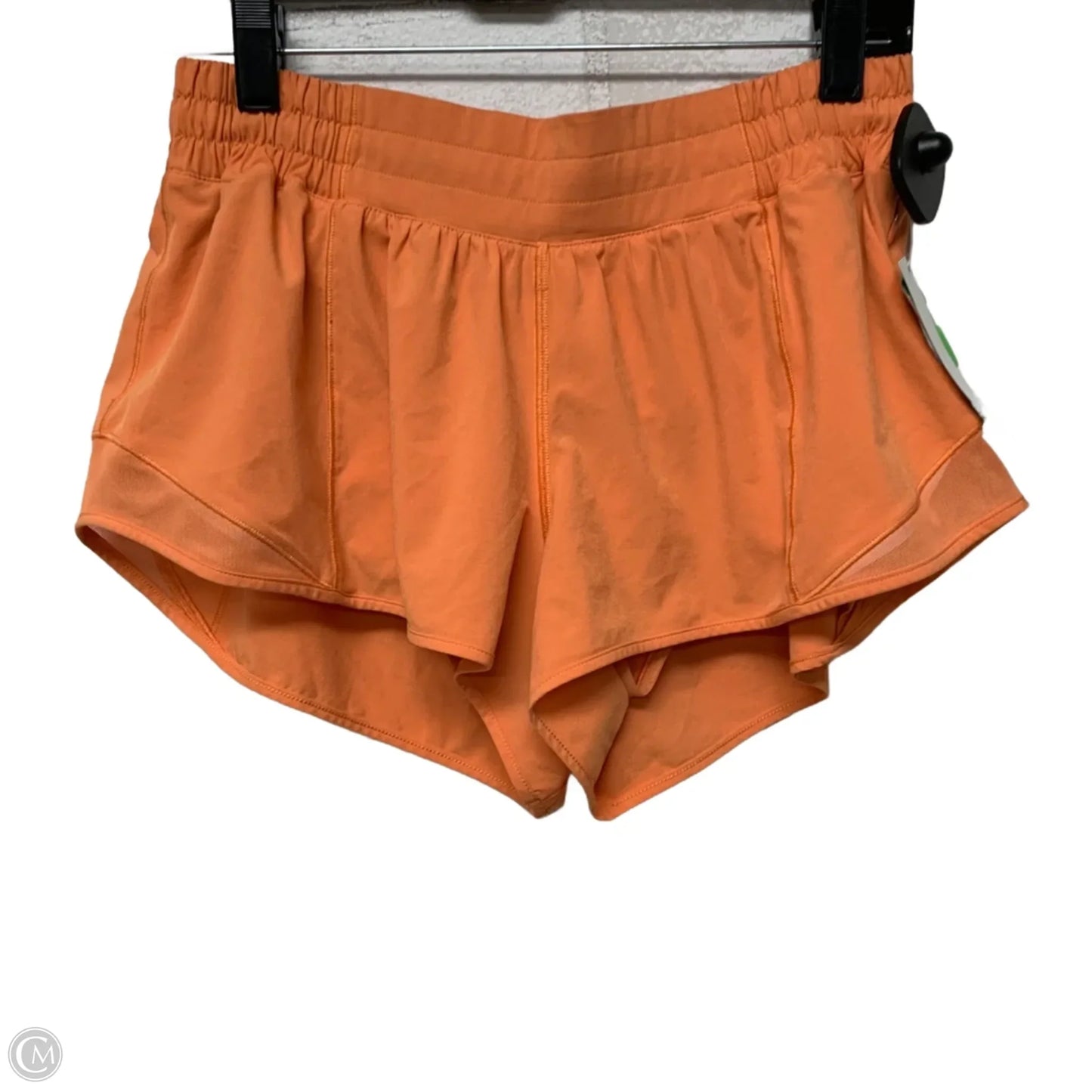 Athletic Shorts By Lululemon In Orange, Size: M