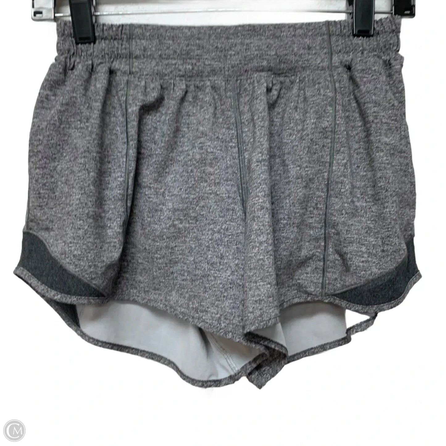 Athletic Shorts By Lululemon In Grey, Size: S