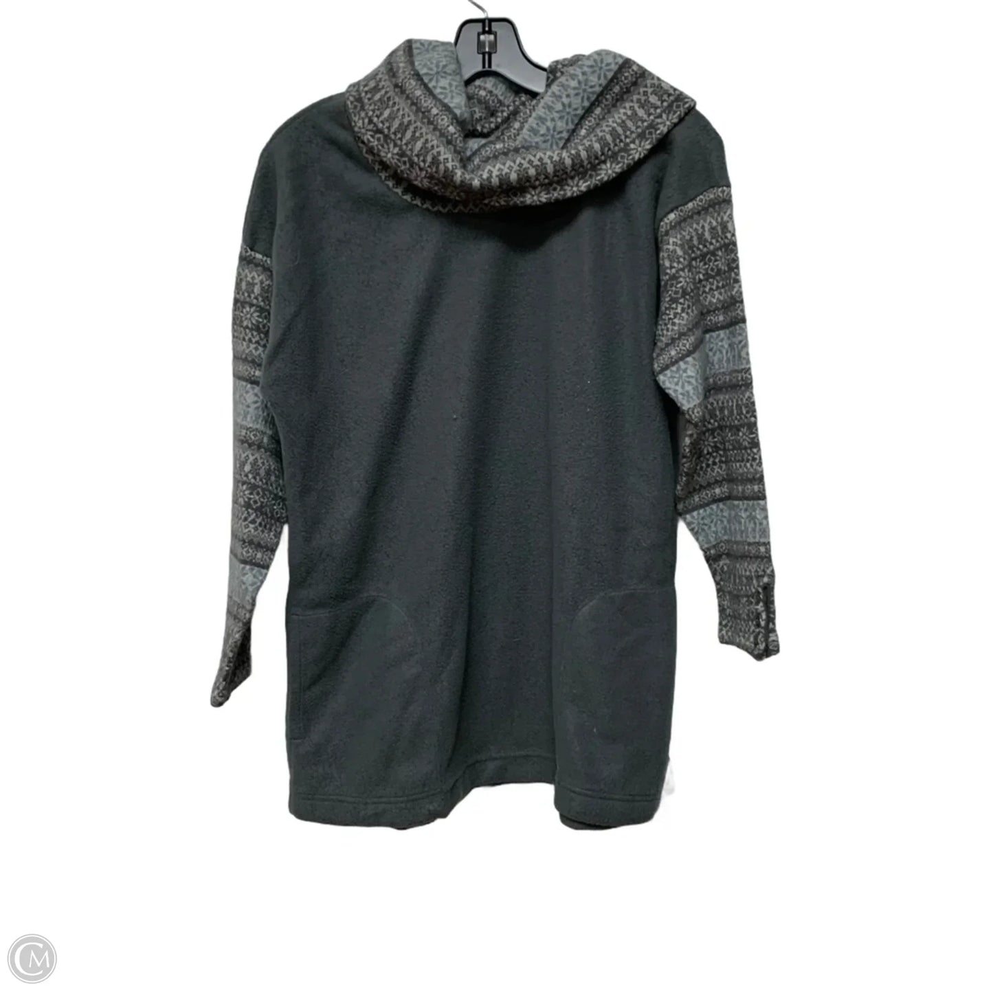 Sweatshirt Collar By Saturday/sunday In Grey, Size: M